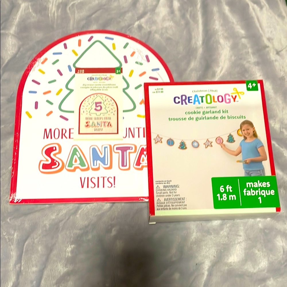 Christmas children’s art and crafts bundle kit